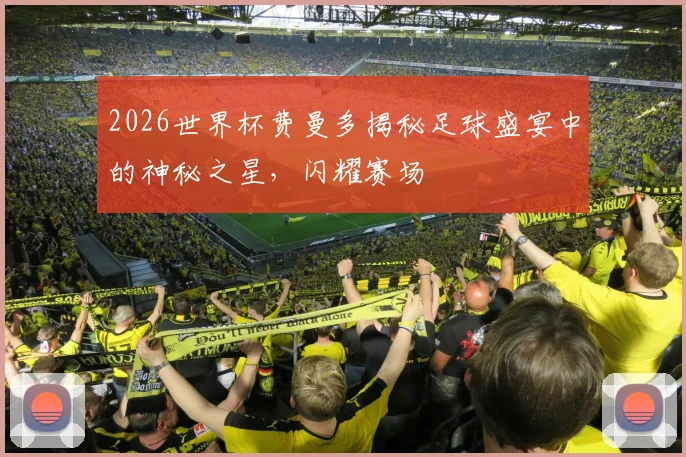 2026世界杯费曼多揭秘足球盛宴中的神秘之星，闪耀赛场